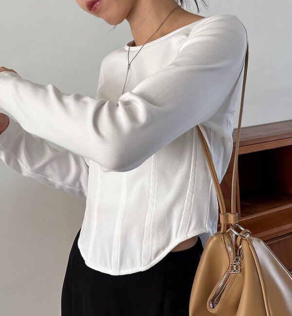  「コルセットロンT」|Tシャツ・カットソー|