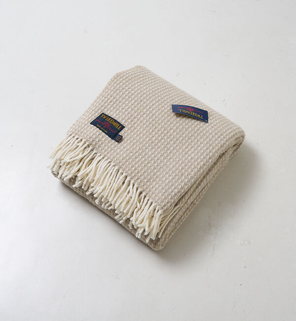 collex「【TWEEDMILL/ツィードミル】ピュアニューウール ワッフルスロー 大判ブラ」|ブランケット|