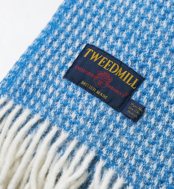 collex「【TWEEDMILL/ツィードミル】ピュアニューウール ワッフルスロー 大判ブラ」|ブランケット|