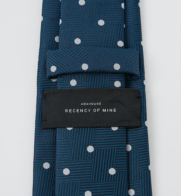 ABAHOUSE「【ウォッシャブル】ドットヘリンボン ネクタイ」|ネクタイ・蝶ネクタイ|