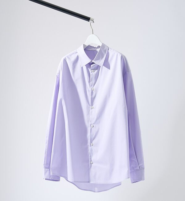 ABAHOUSE「ストレッチコットン レギュラーカラー リラックスシャツ / オーバーサイズ【予約」|シャツ・ブラウス|その他1