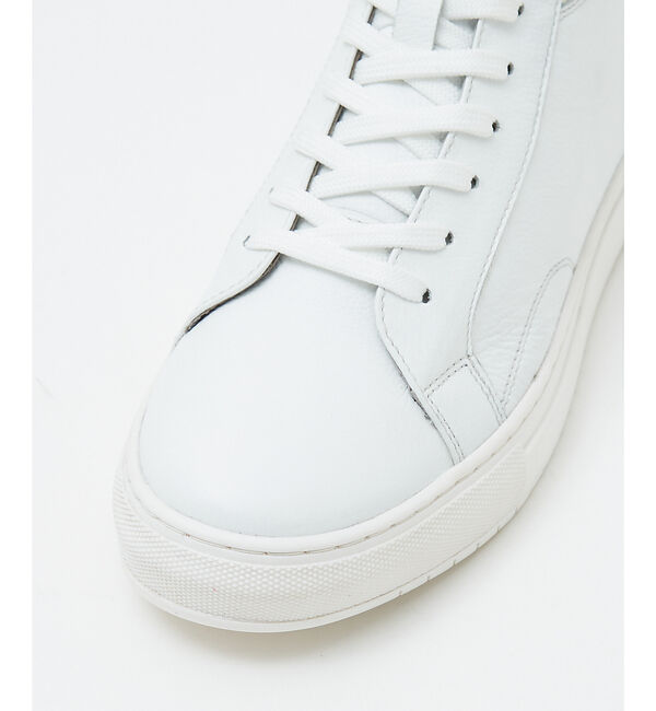 alfredoBANNISTER「サイドジップ ハイカット レザースニーカー」|スニーカー|