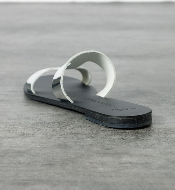 Rouge vif「【NICOLASLAINAS/ニコラスライナス】カットアウト スライドサンダル」|サンダル|