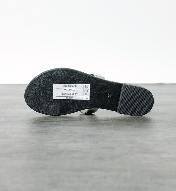 Rouge vif「【NICOLASLAINAS/ニコラスライナス】カットアウト スライドサンダル」|サンダル|