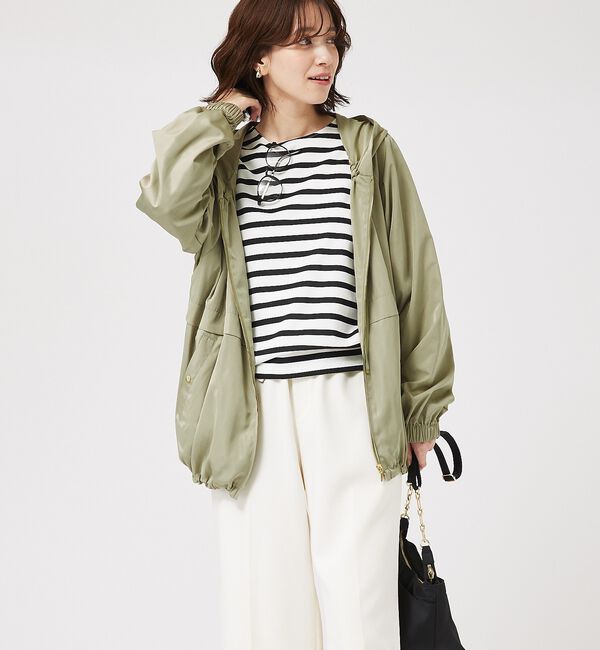 abahouse mavie「撥水ギャザーマウンテンパーカー」|その他|