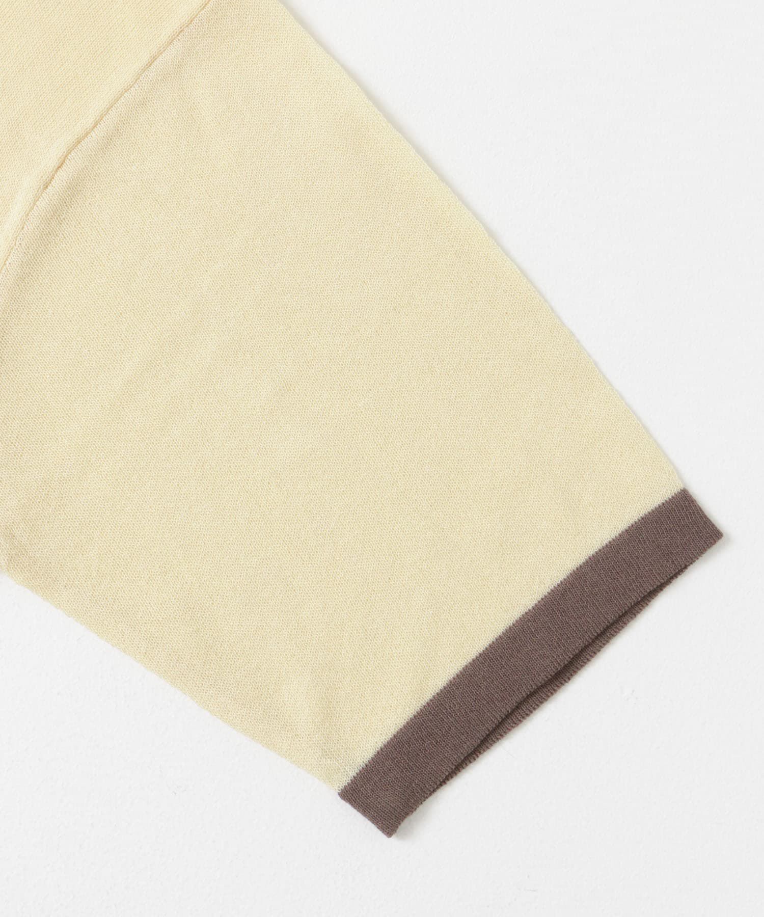 URBAN RESEARCH DOORS「リンガー半袖ニットTシャツ」|ニット・セーター|