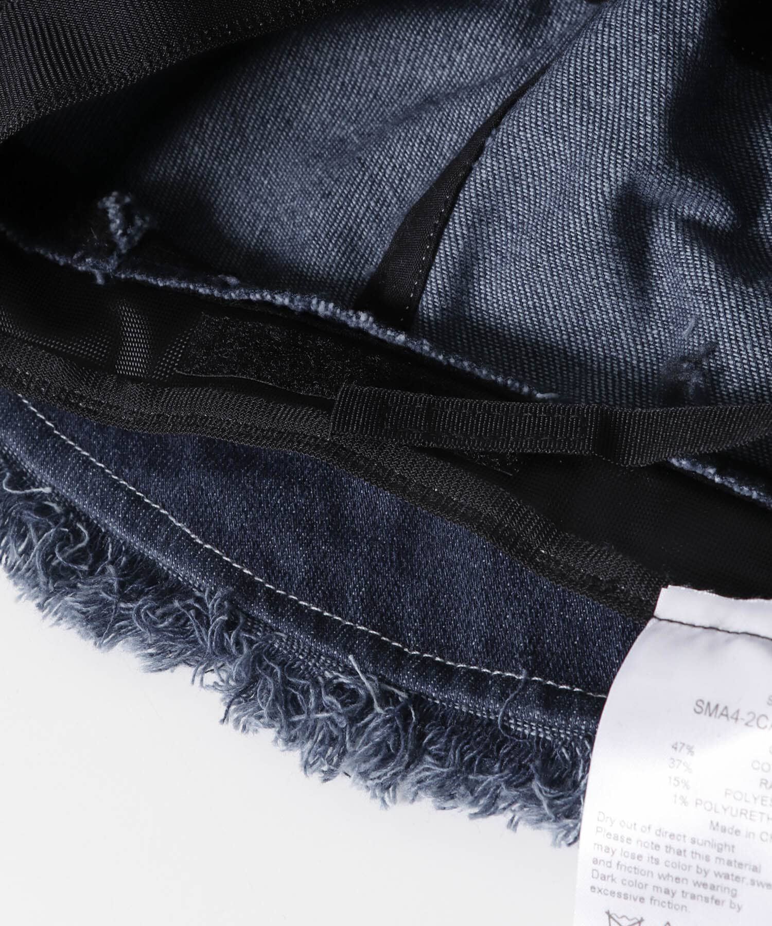 SMELLY「デニムフリンジハット」|ハット|