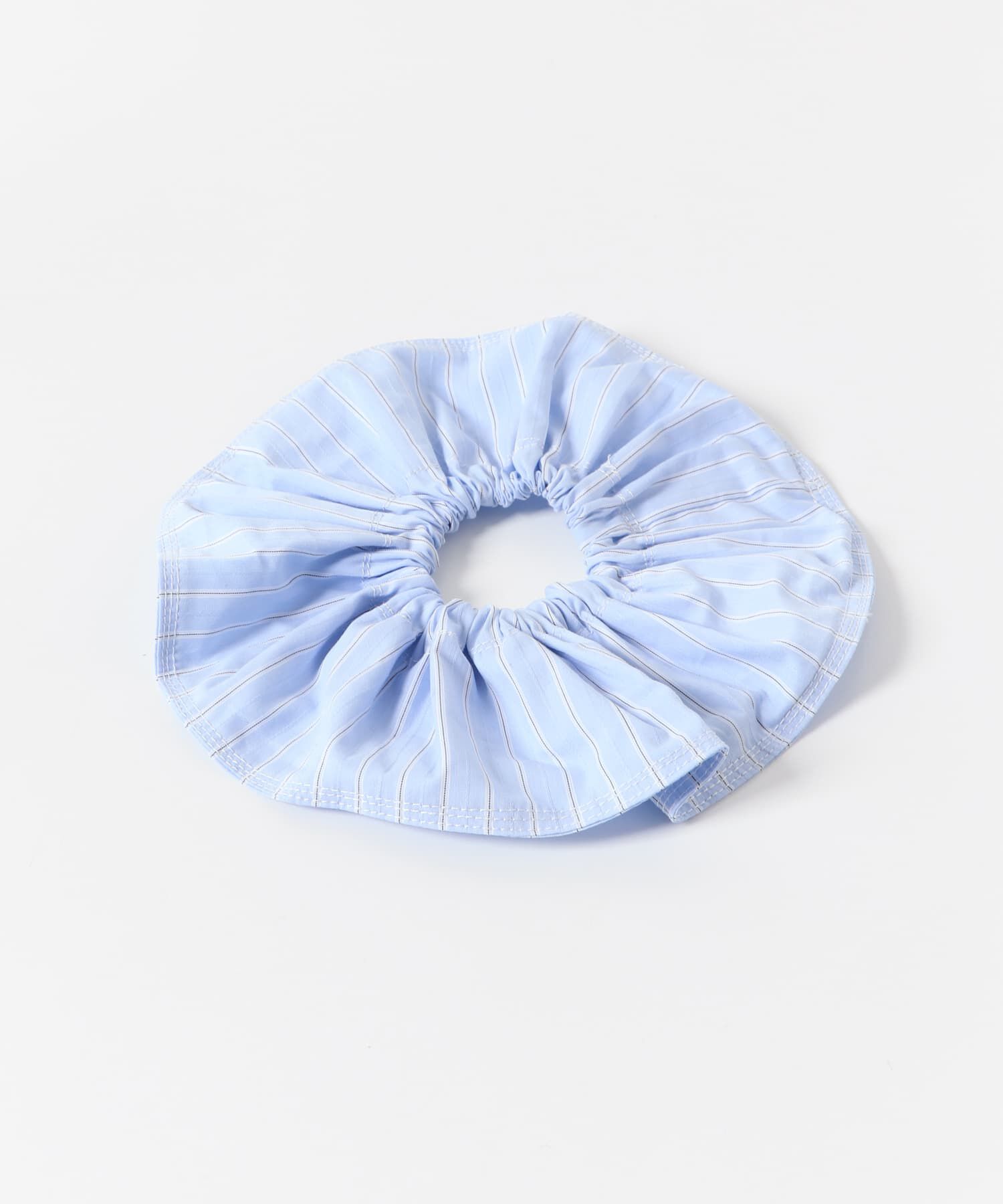 SMELLY「ストライプビッグシュシュ」|ヘアゴム・シュシュ|