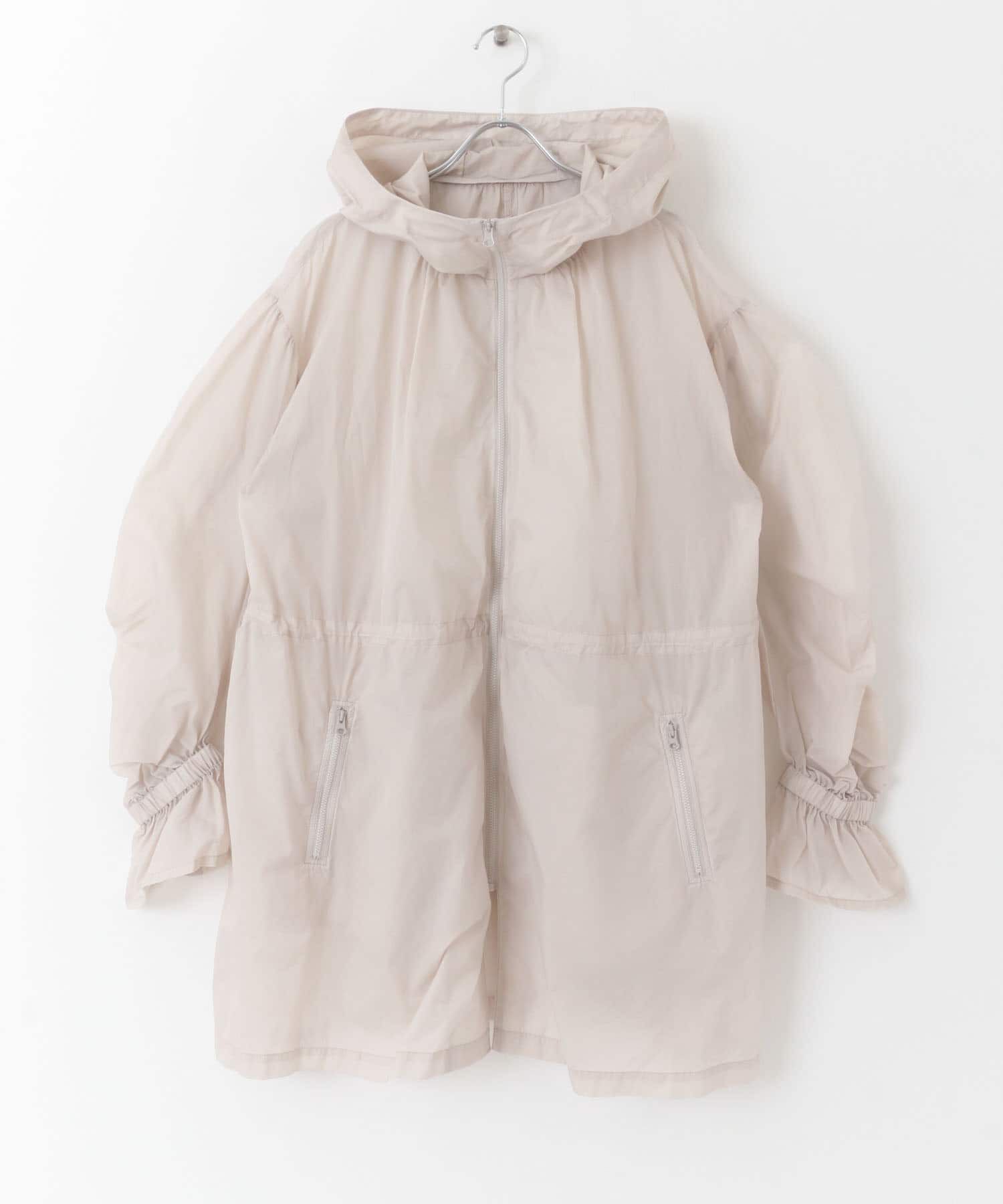 Sonny Label 「SLAB Sheer Blouson」|ノーカラーコート|