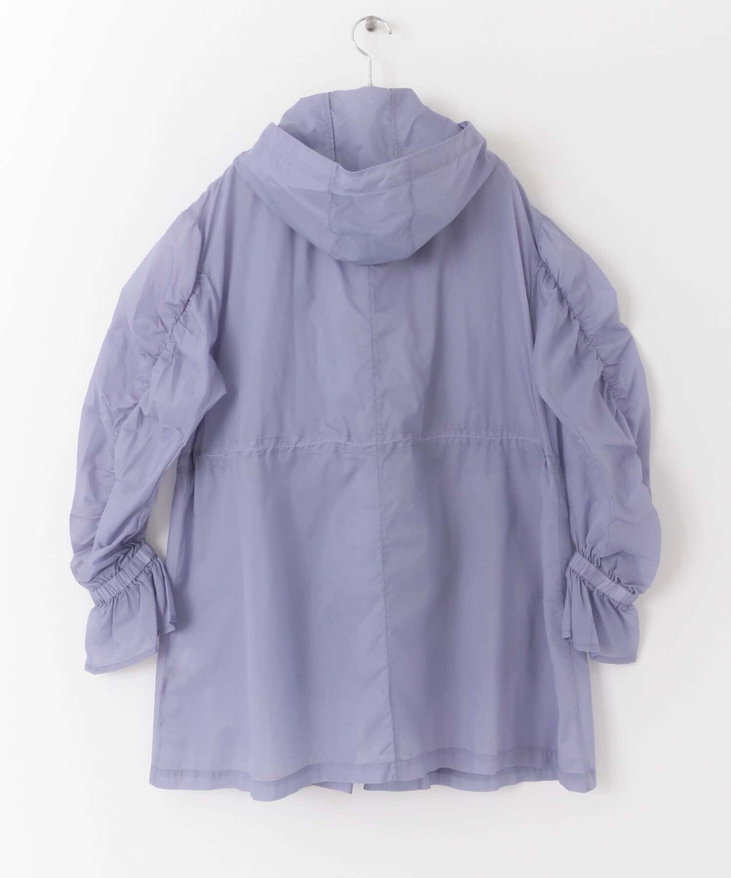 Sonny Label 「SLAB Sheer Blouson」|ノーカラーコート|