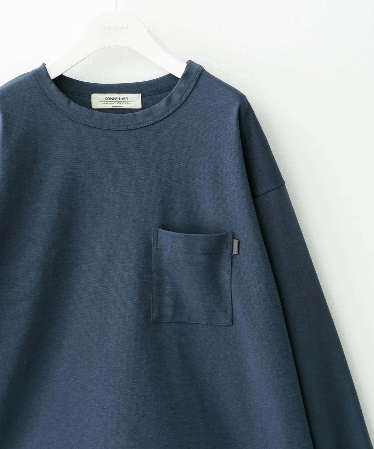 Sonny Label 「ポンチポケット付ロングスリーブTシャツ」|Tシャツ・カットソー|グレー系その他