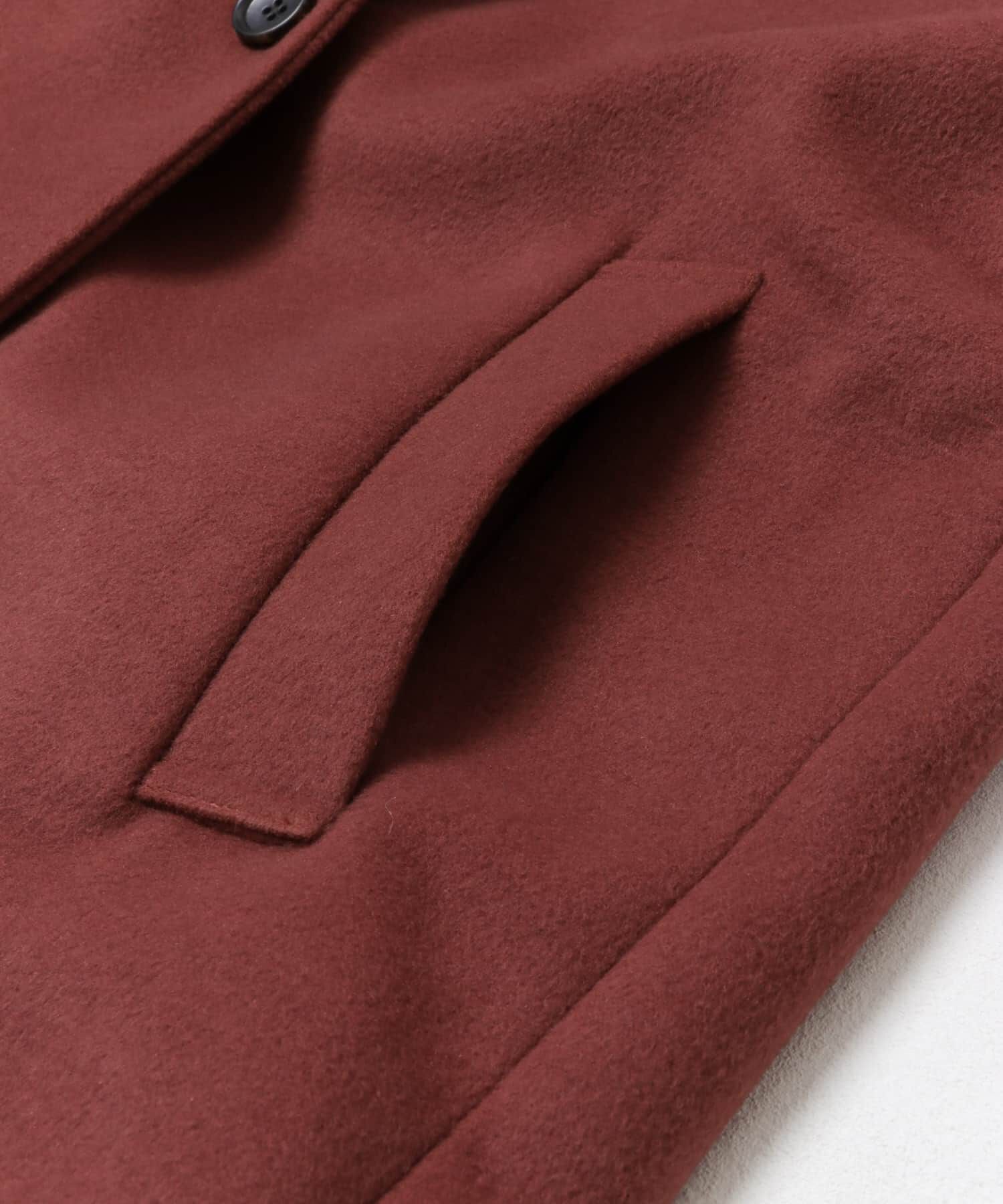 URBAN RESEARCH DOORS「『UR TECH』ミドル丈コート」|ノーカラーコート|