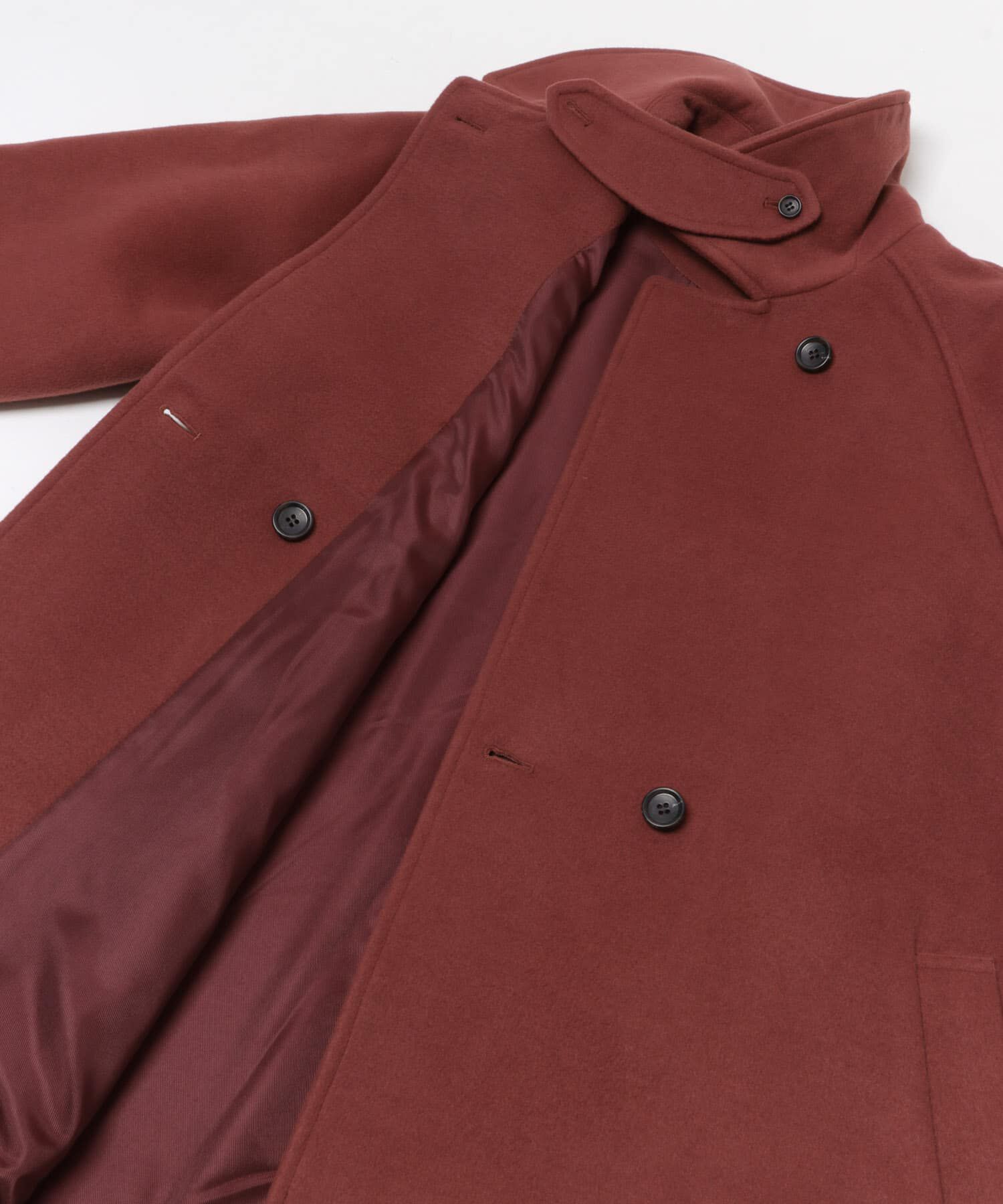 URBAN RESEARCH DOORS「『UR TECH』ミドル丈コート」|ノーカラーコート|