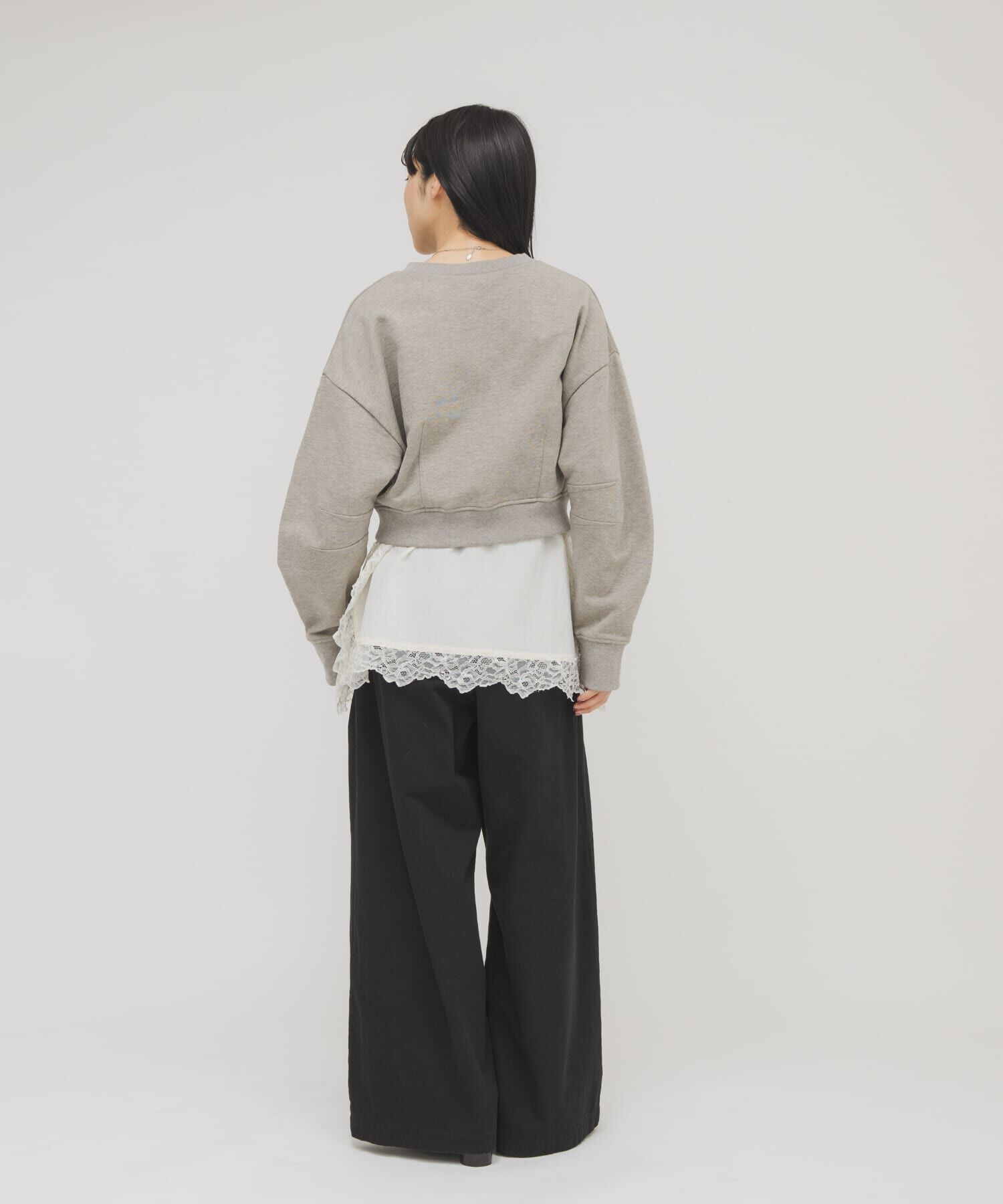  「ヴィンテージライクレースキャミソール」|キャミソール|