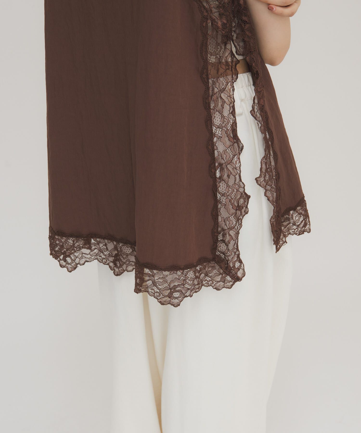  「ヴィンテージライクレースキャミソール」|キャミソール|