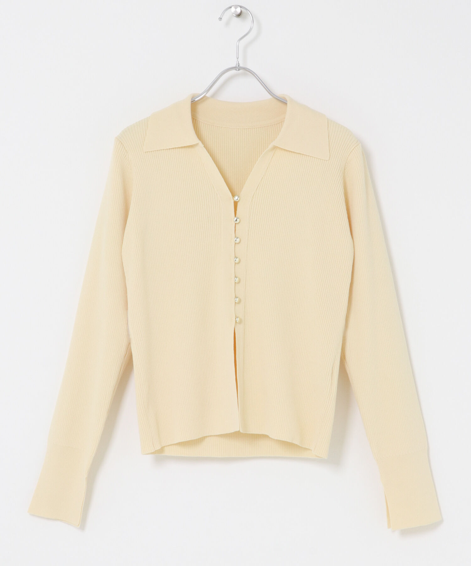 SENSE OF PLACE by URBAN RESEARCH「『一部WEB限定ｶﾗｰ』『洗濯可』ﾒﾀﾙﾎﾞﾀﾝｴﾘﾂｷｺﾝﾊﾟｸﾄｶ 」|カーディガン|