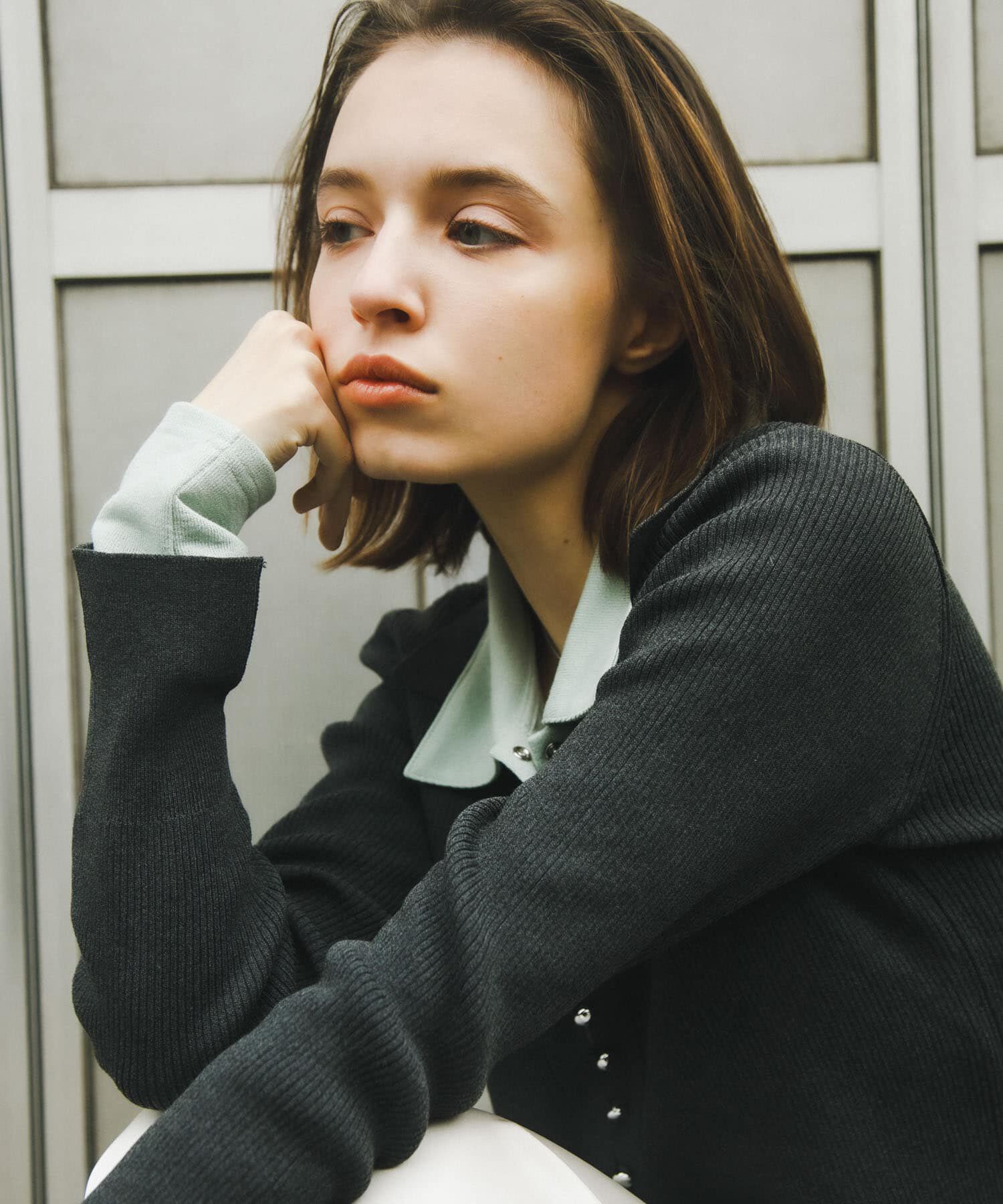 SENSE OF PLACE by URBAN RESEARCH「『一部WEB限定ｶﾗｰ』『洗濯可』ﾒﾀﾙﾎﾞﾀﾝｴﾘﾂｷｺﾝﾊﾟｸﾄｶ 」|カーディガン|