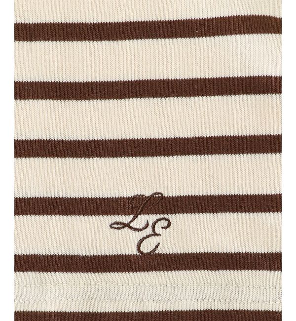  「《手洗い可能》バスクボーダーロンT」|Tシャツ・カットソー|