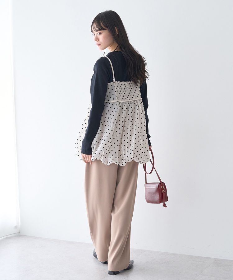 earth music&ecology「サイドギャザープルオーバー」|Tシャツ・カットソー|