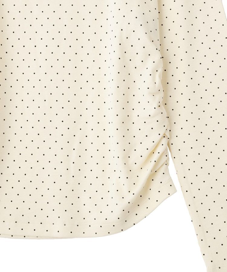 earth music&ecology「サイドギャザープルオーバー」|Tシャツ・カットソー|