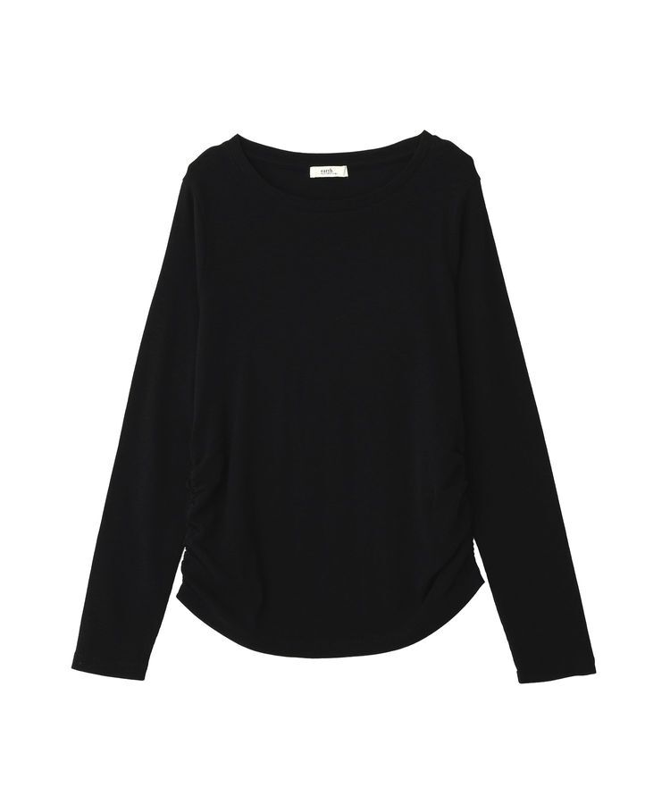 earth music&ecology「サイドギャザープルオーバー」|Tシャツ・カットソー|
