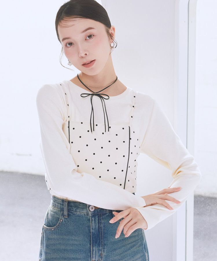 earth music&ecology「サイドギャザープルオーバー」|Tシャツ・カットソー|