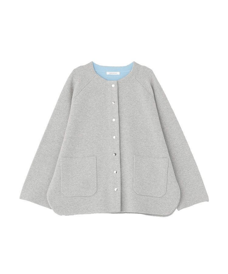 AMERICAN HOLIC「Wフェイスラウンドヘム ラグランニットカーディガン」|カーディガン|