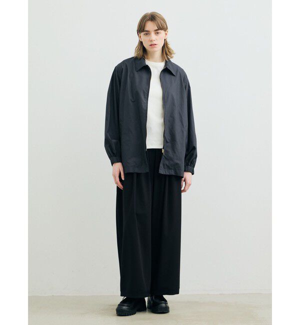 MARMARMAR「MARMARMAR シャツブルゾン」|テーラードジャケット|ブラック