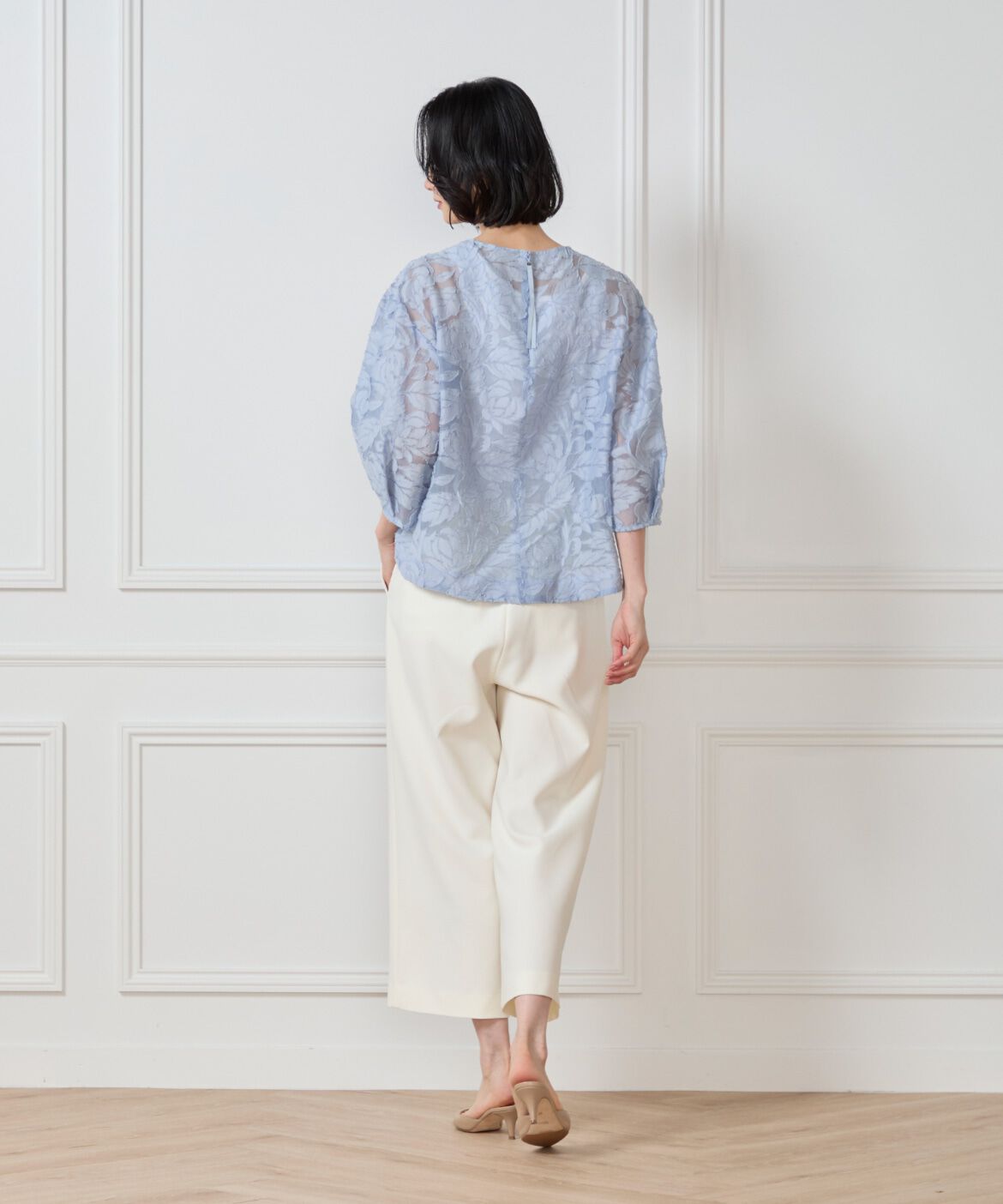 7-IDconcept.「デニムライククロップトパンツ」|その他|