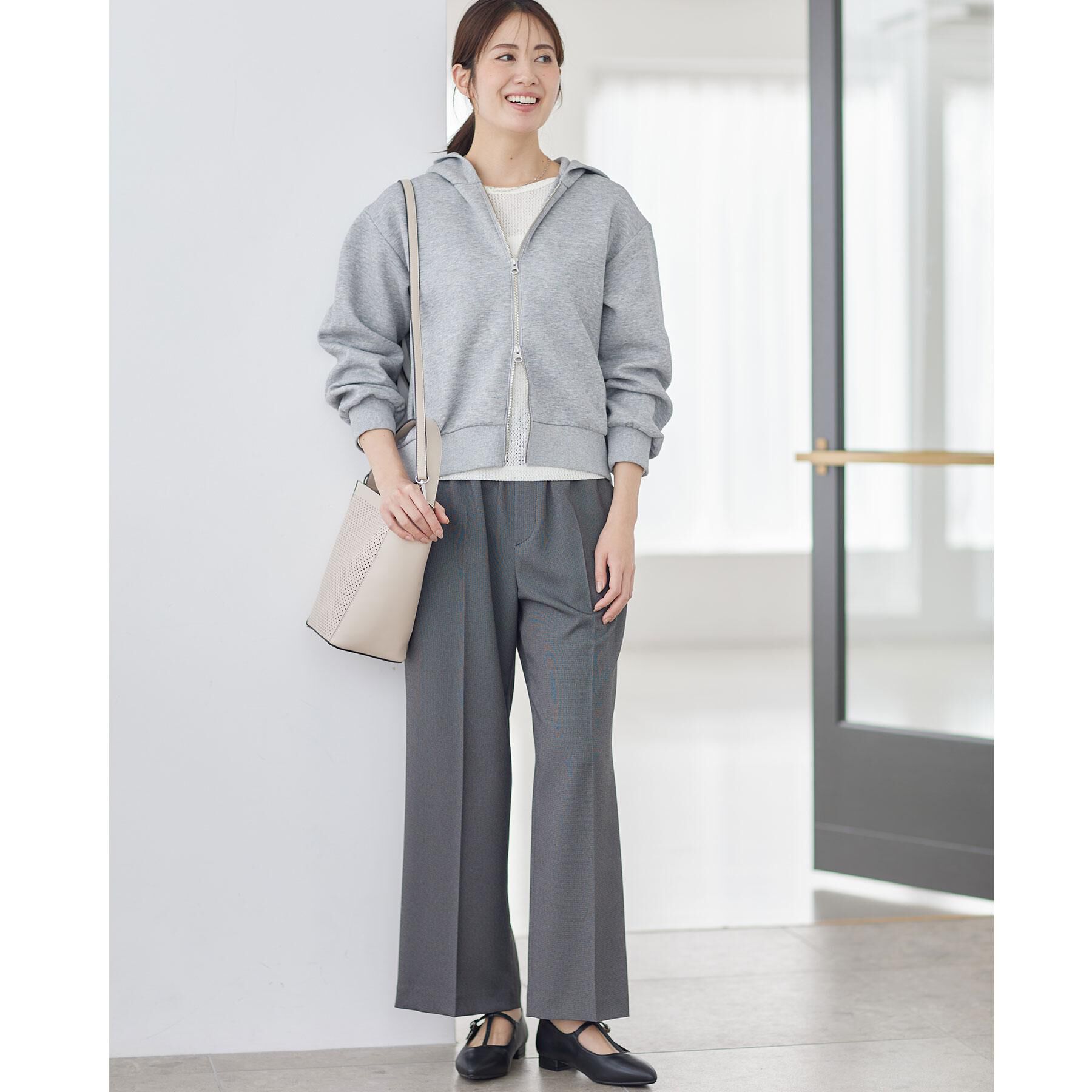 Reflect「ダブルジップドロップショルダーパーカー」|パーカー|