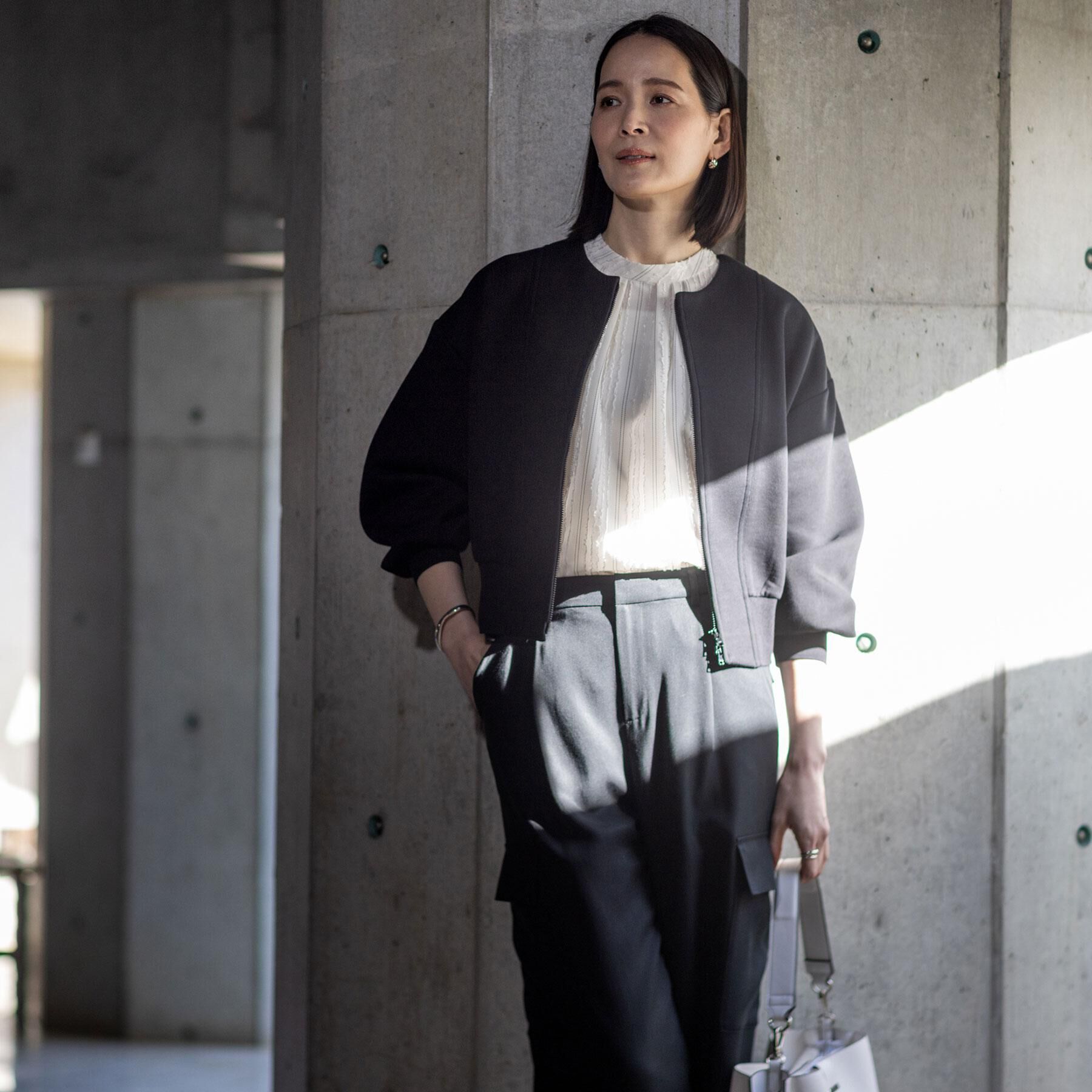 Reflect「ダブルジップライトブルゾン」|ブルゾン・スタジャン|