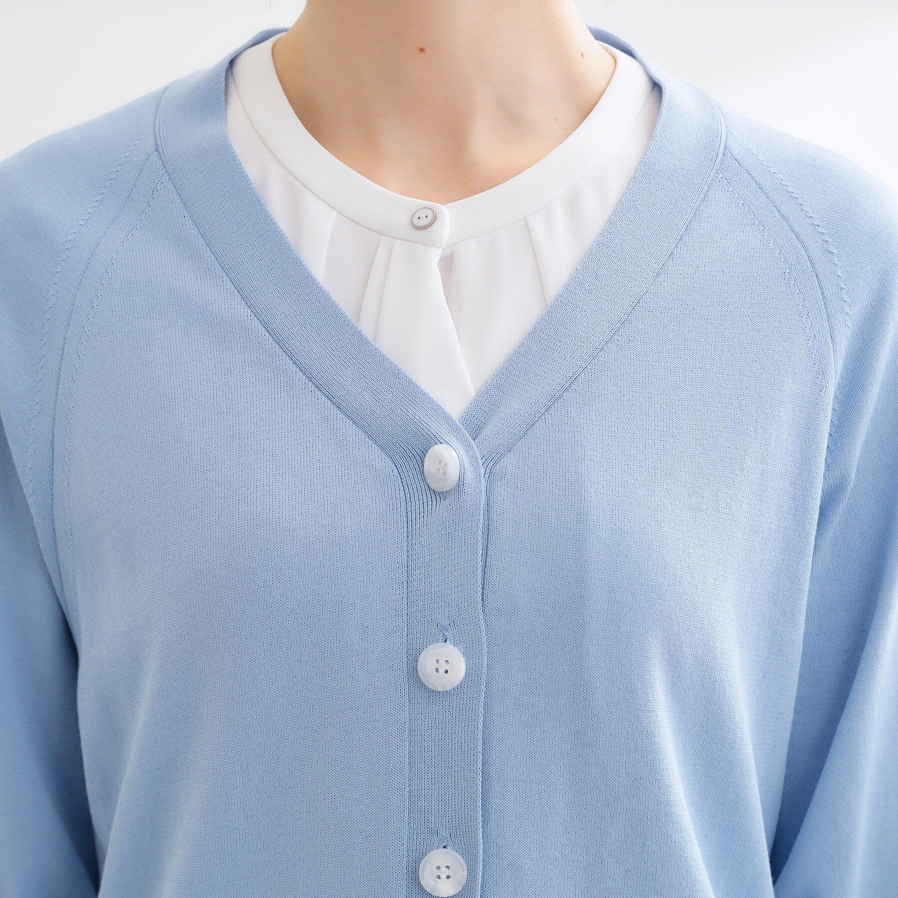 Reflect「ハイゲージVネックカーディガン」|カーディガン|