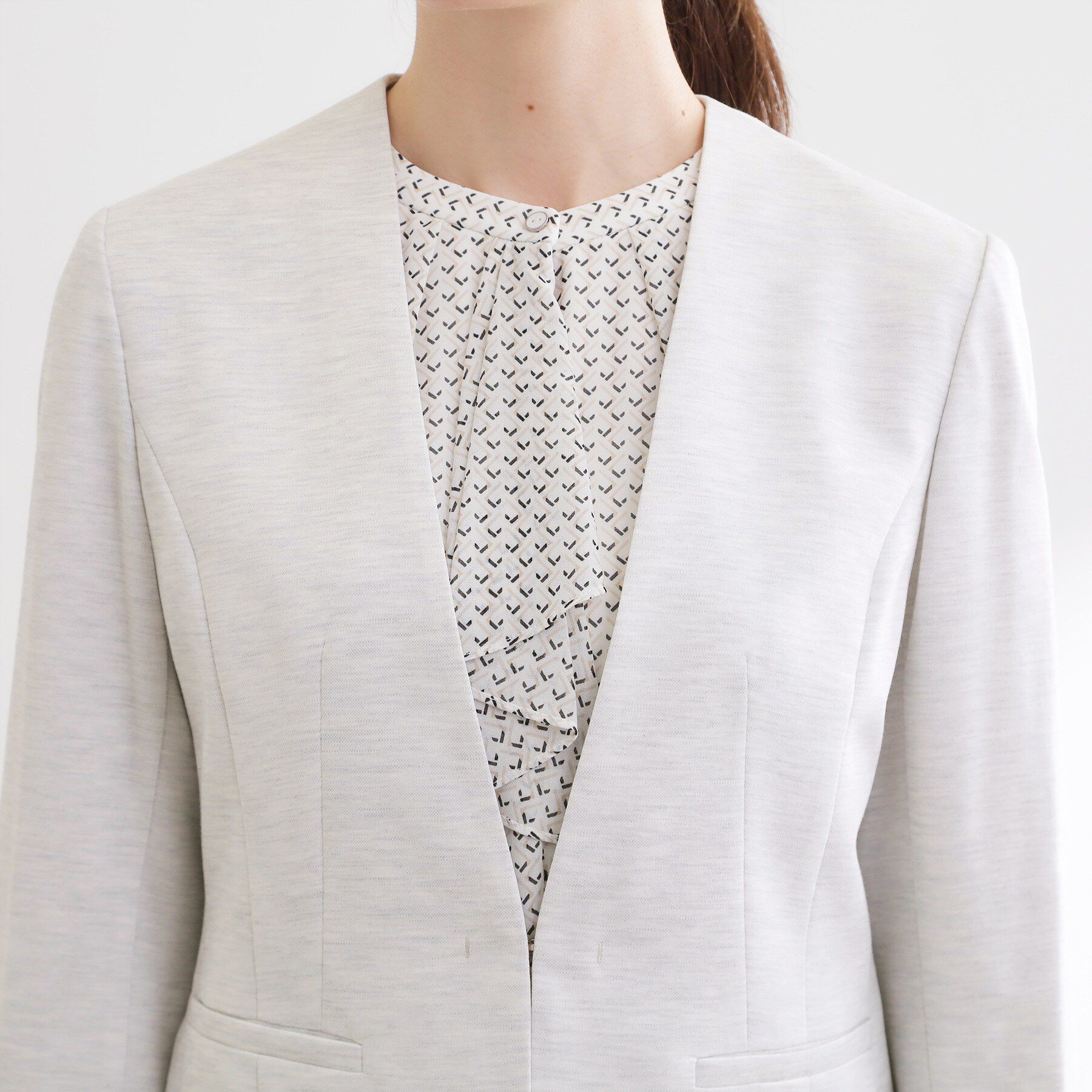 Reflect「【匠シリーズ】匠ジャケット／ノーカラー」|ノーカラージャケット|