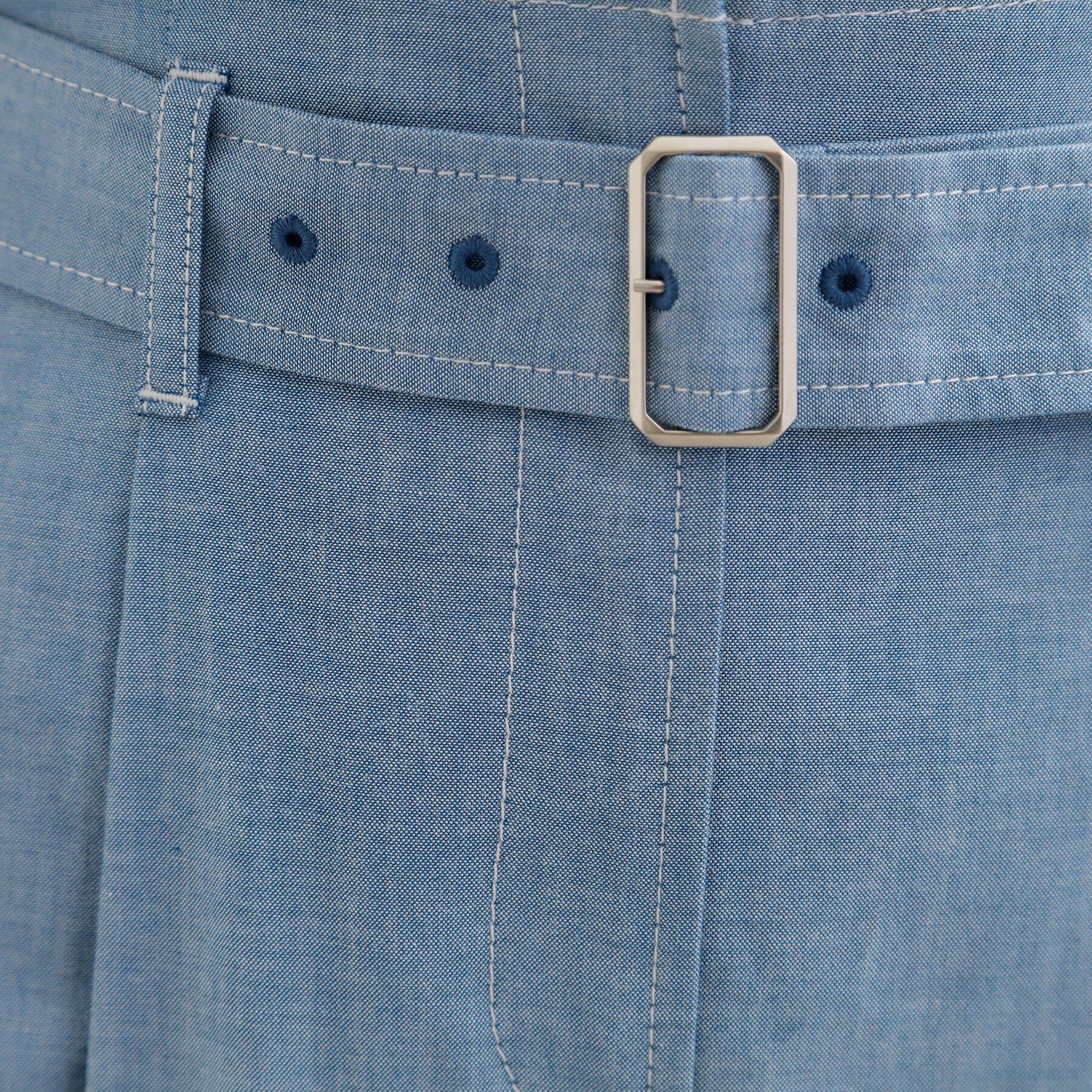 Reflect「ダンガリータックフレアスカート」|スカート|