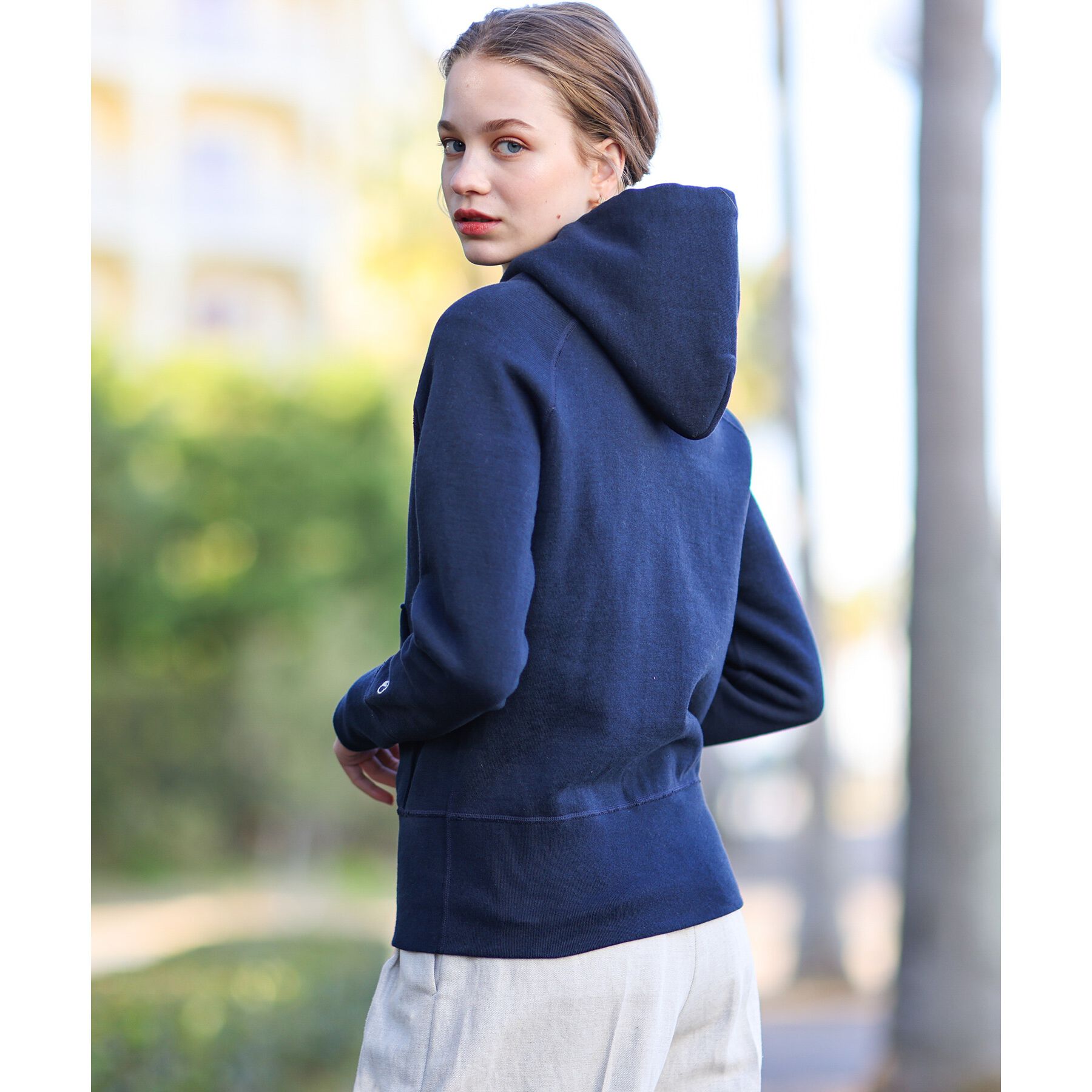 DRESSTERIOR「デキシー吊裏毛ジップアップパーカ」|パーカー|