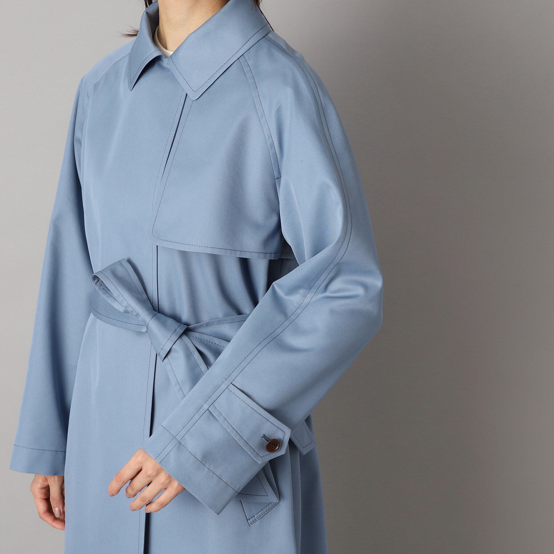 DRESSTERIOR「【上品/美シルエット】ライトトレンチコート」|トレンチコート|