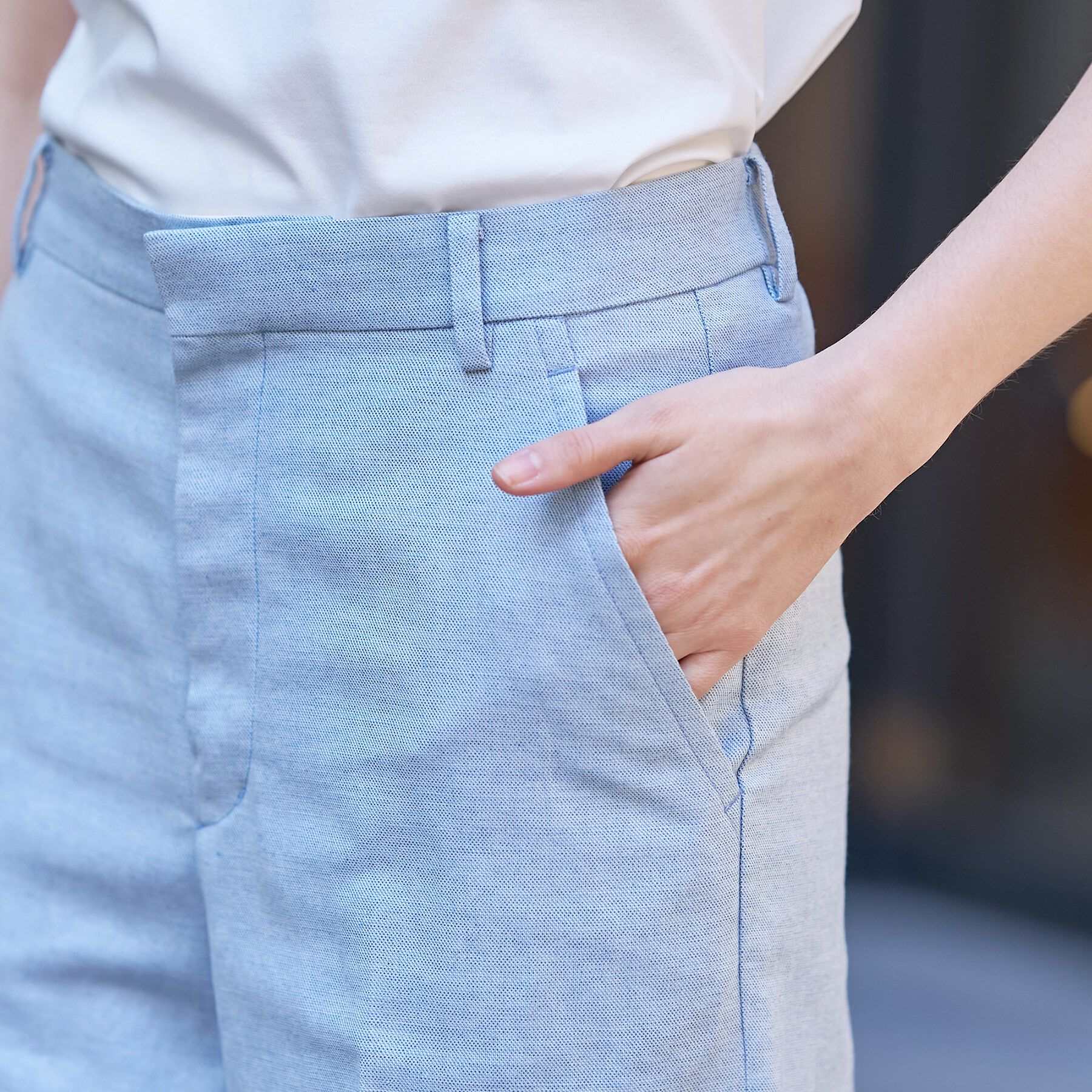 DRESSTERIOR「リネンブレンドワイドパンツ」|その他|