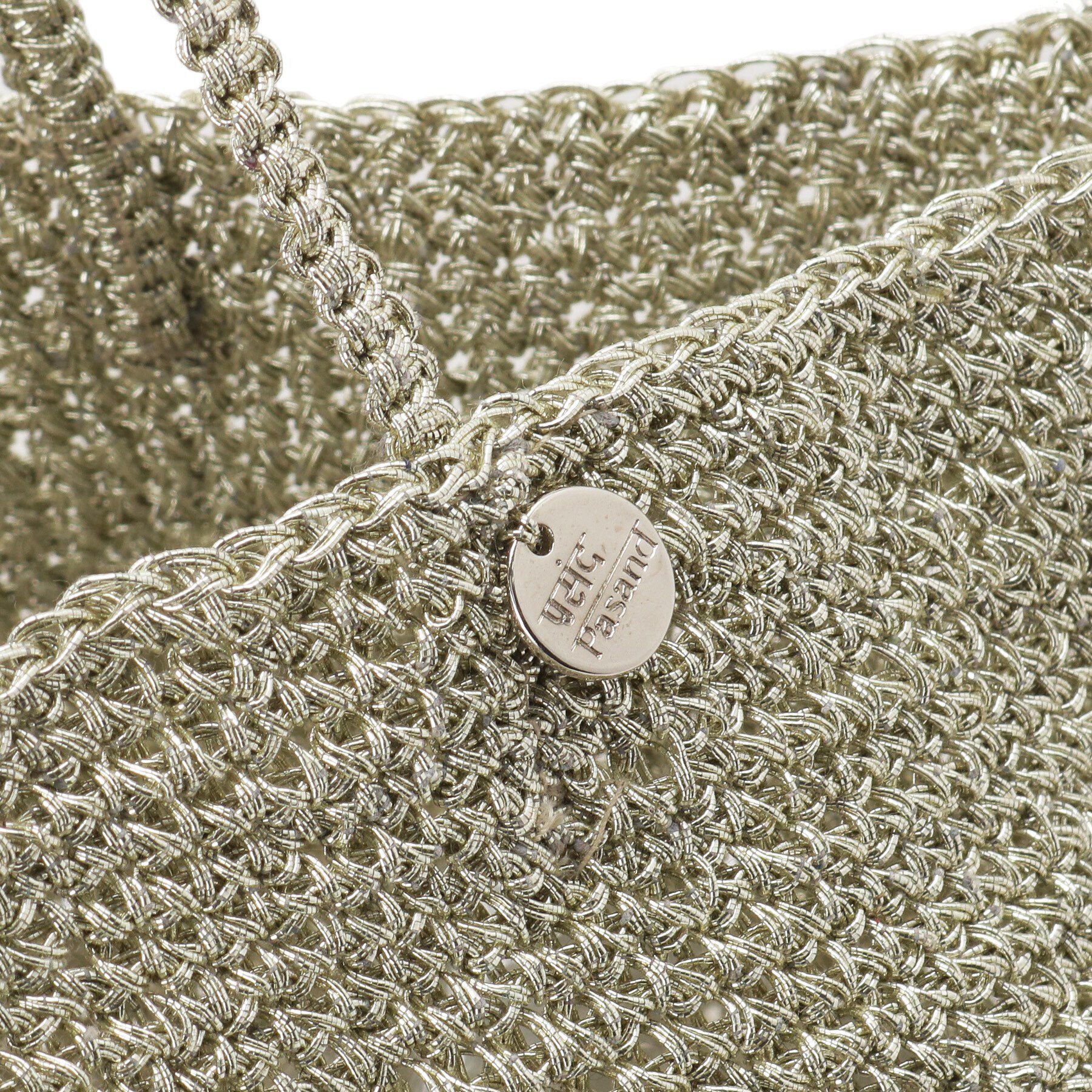 DRESSTERIOR「ne Quittez pas（ヌキテパ）METALLIC MACRAME BIG BAG」|トートバッグ|