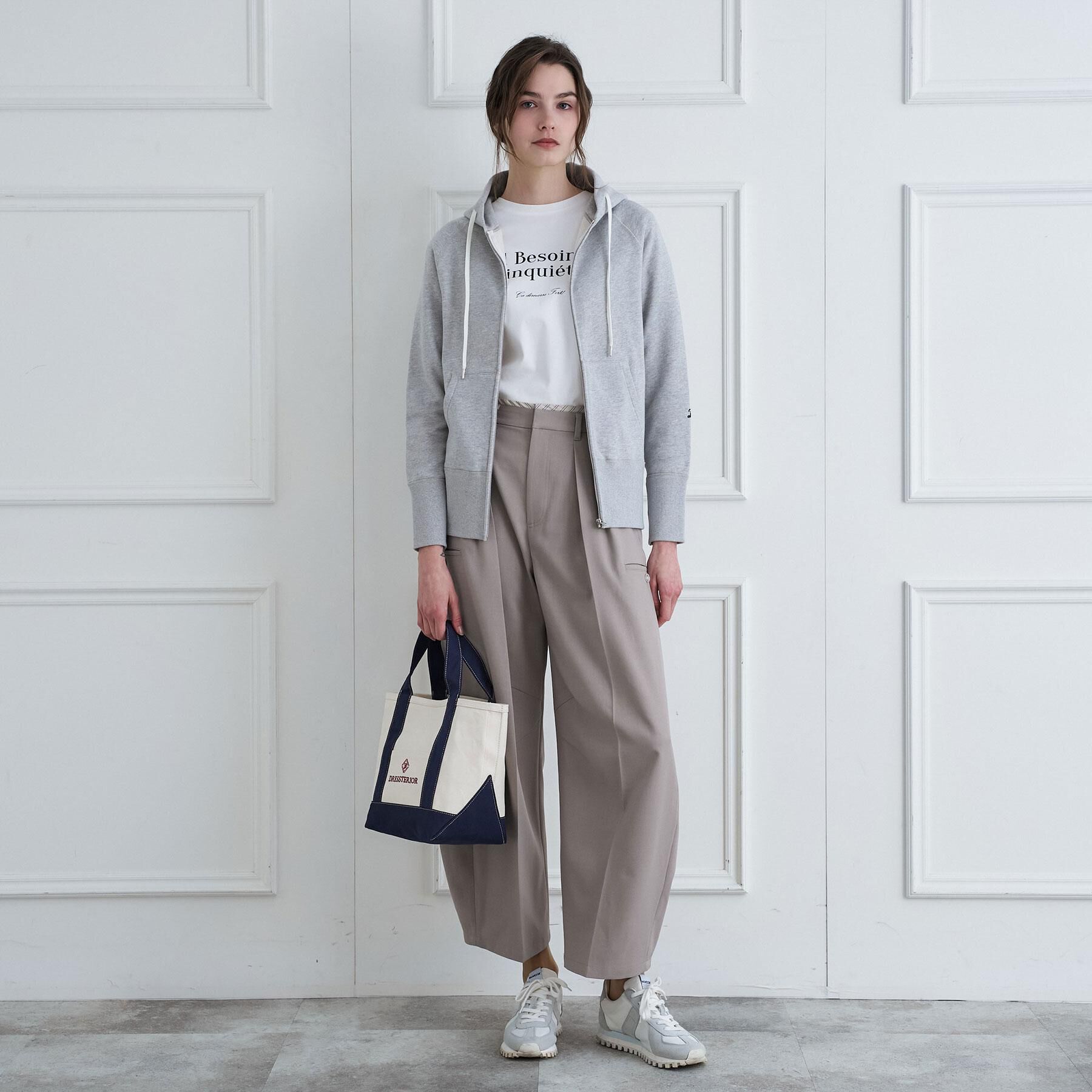 DRESSTERIOR「コットン裏毛フーディー」|パーカー|