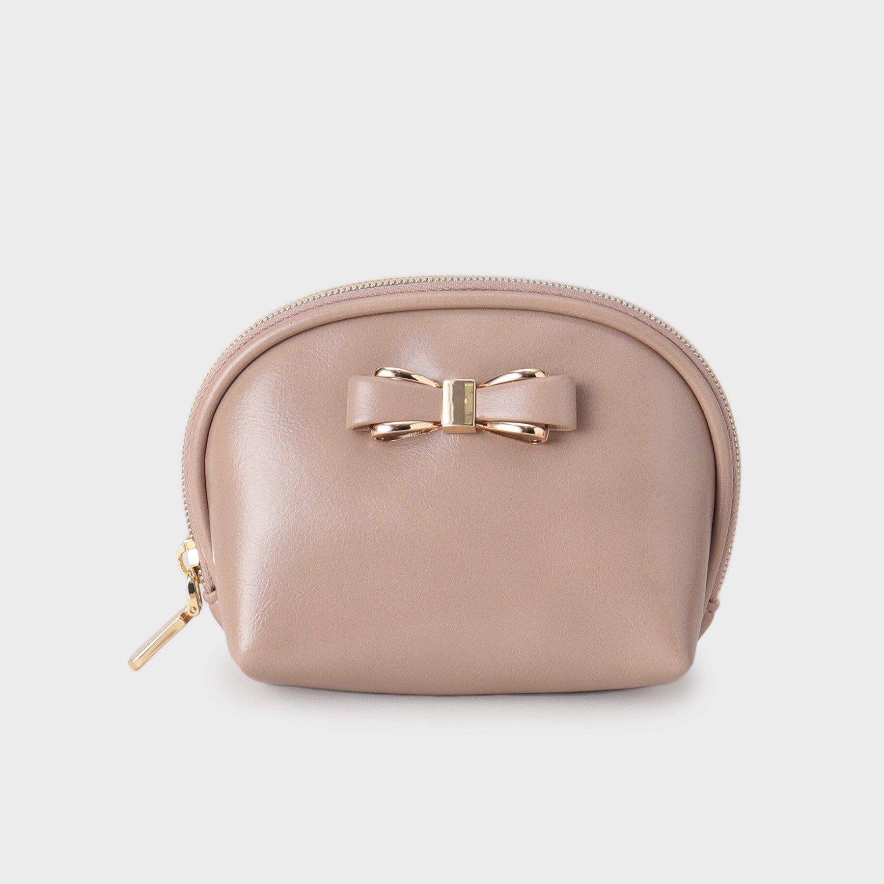 index「リボンモチーフ付きシェル型ポーチ」|ポーチ|