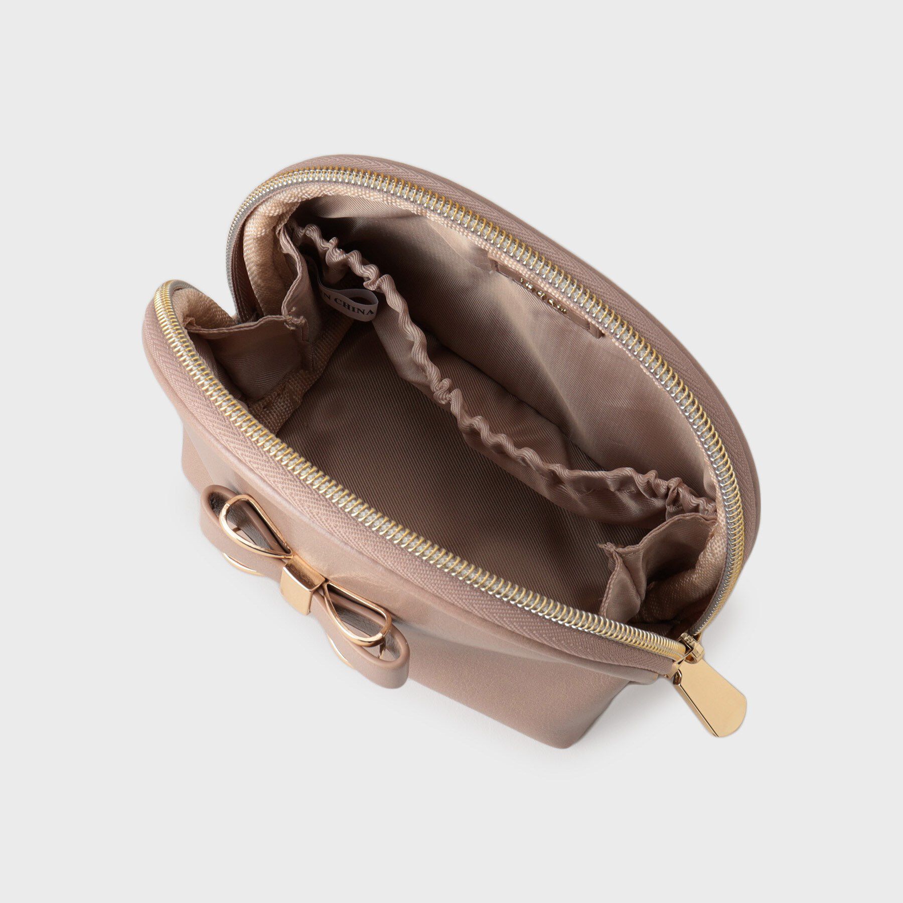 index「リボンモチーフ付きシェル型ポーチ」|ポーチ|