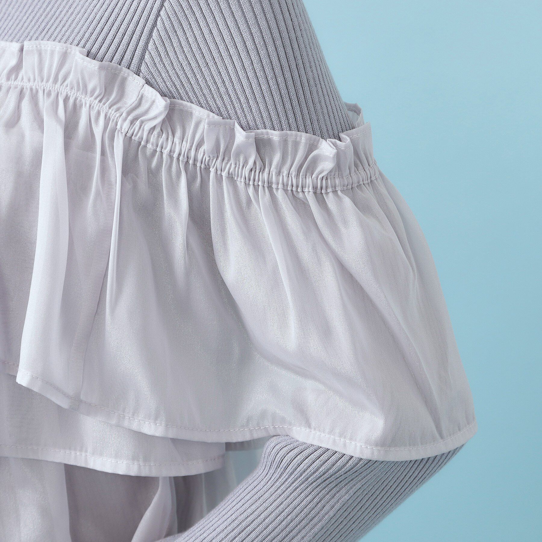 index「3wayフリルドッキングニット【洗濯機OK/坑ピル】」|ニット・セーター|