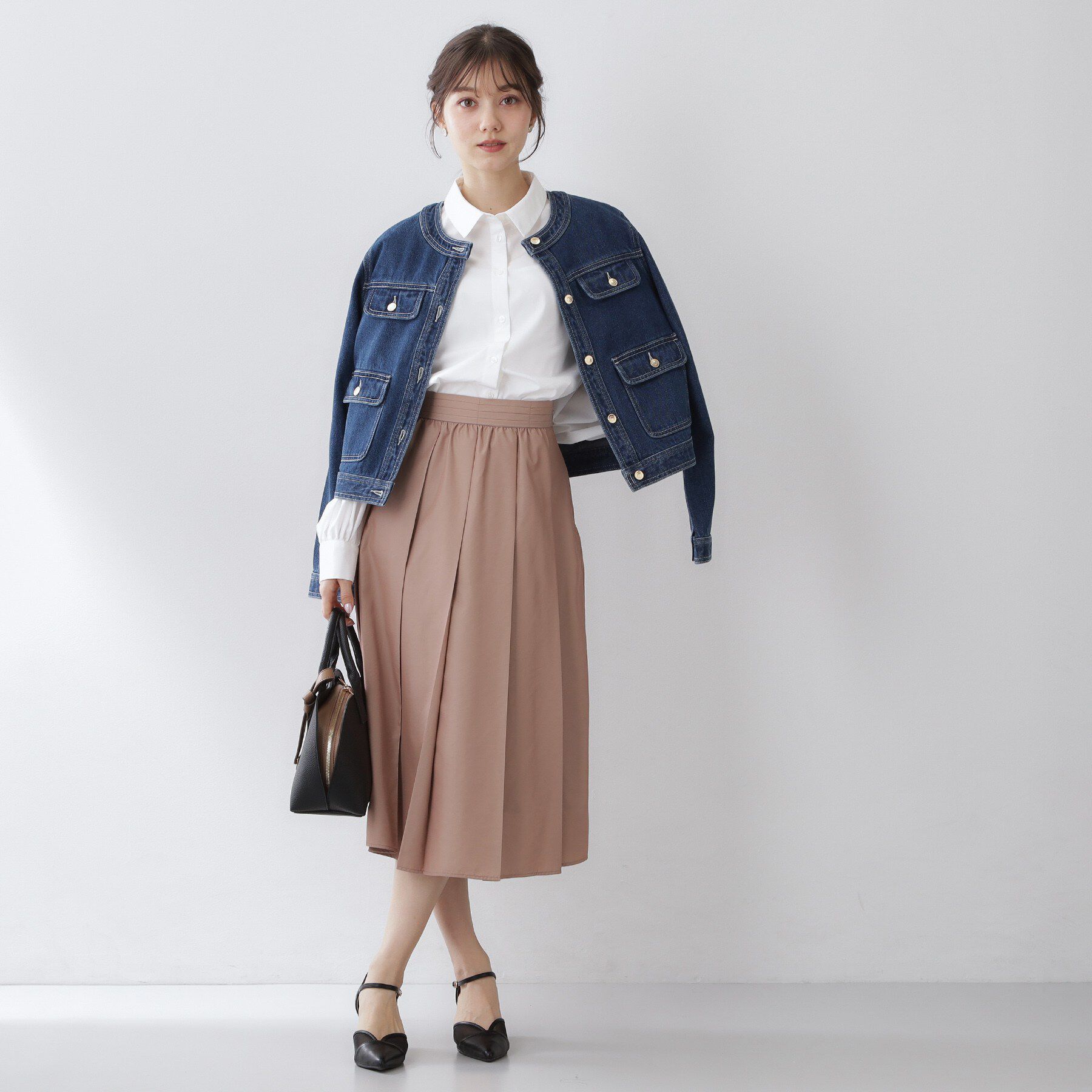 index「ボリュームスリーブブラウス【洗濯機OK】《5col》」|シャツ・ブラウス|