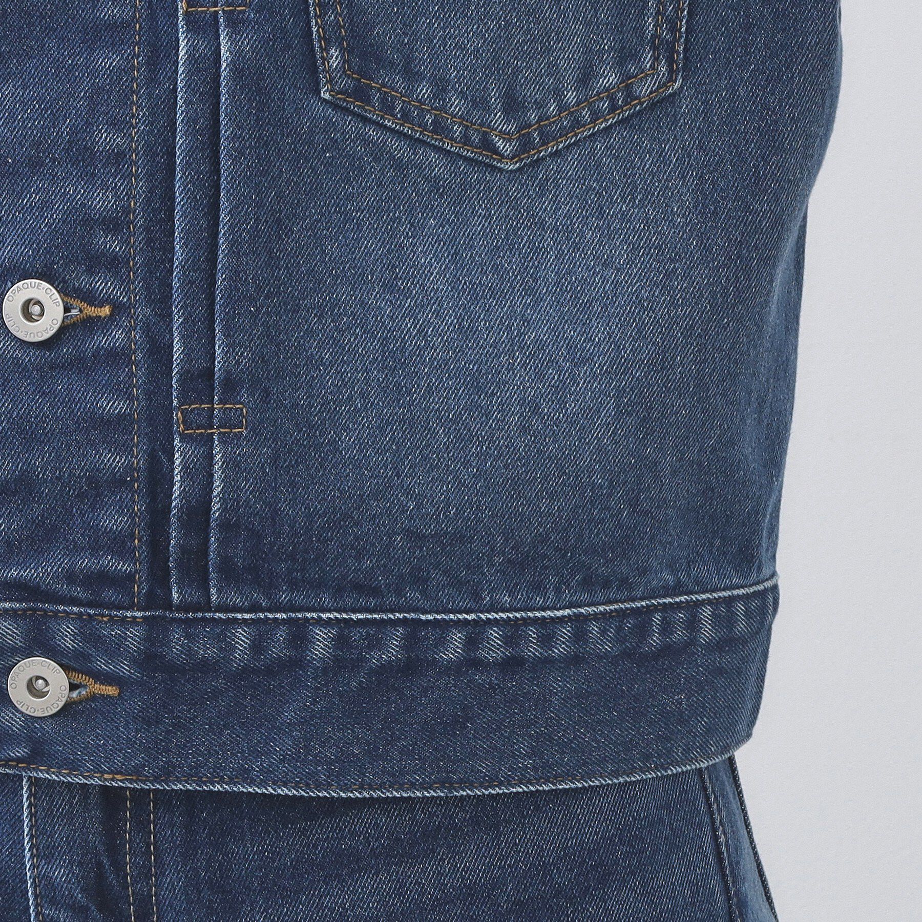 OPAQUE.CLIP「デニムジャケット【洗濯機OK】」|デニムジャケット|