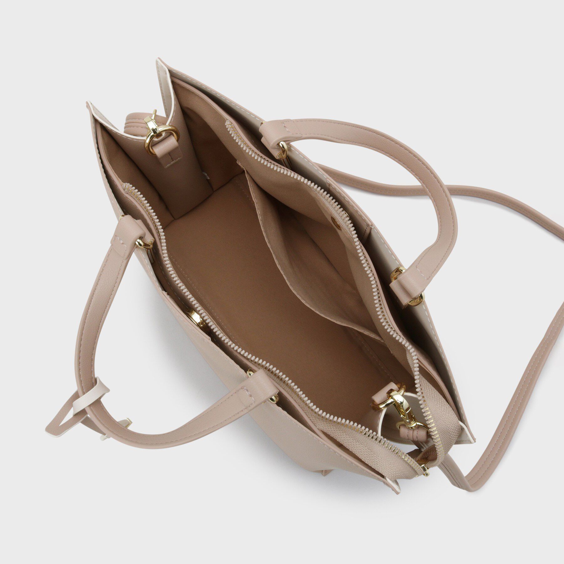 OPAQUE.CLIP「名品バイカラーミドルトート」|トートバッグ|