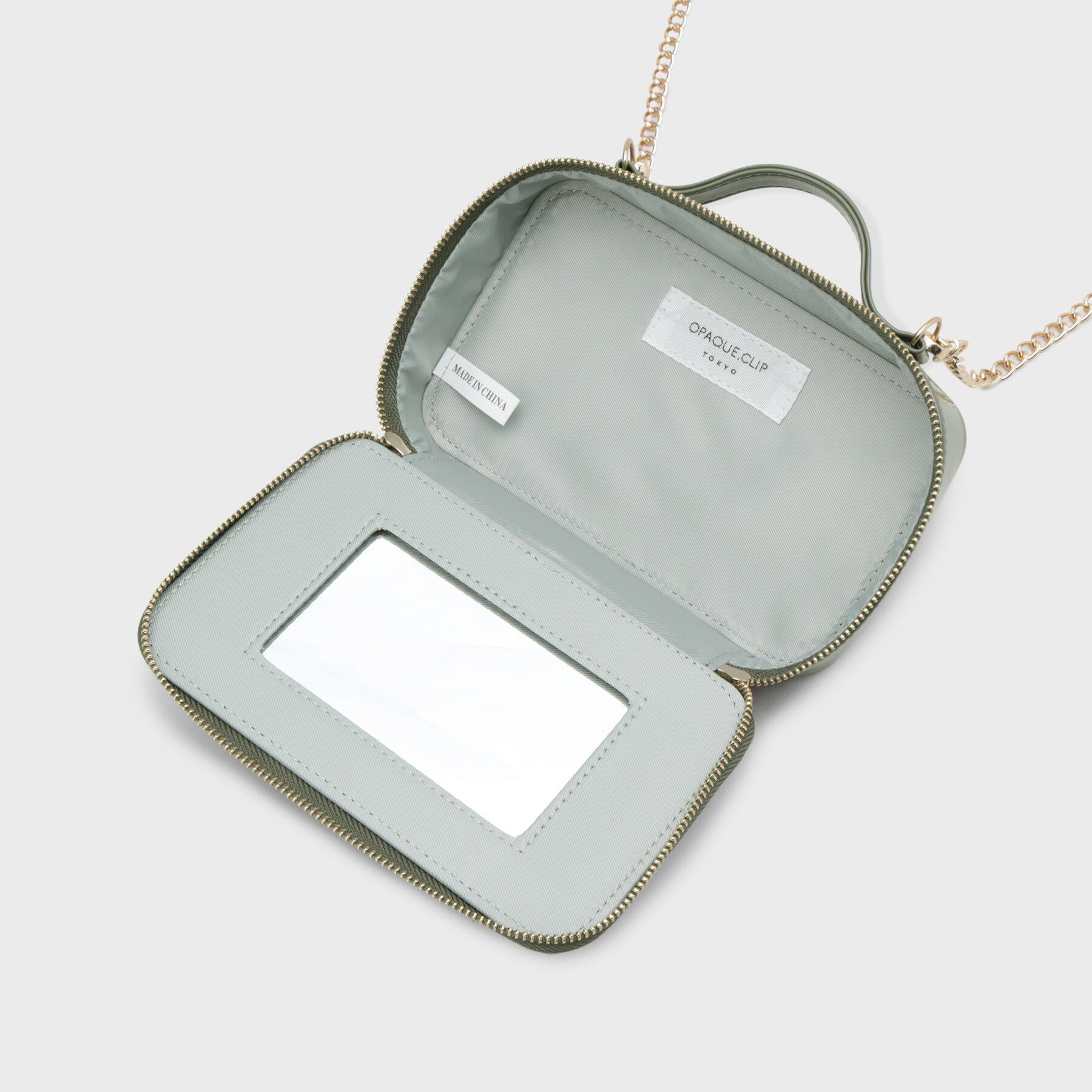 OPAQUE.CLIP「2WAYバニティポーチチェーンショルダー」|ショルダー・メッセンジャー|