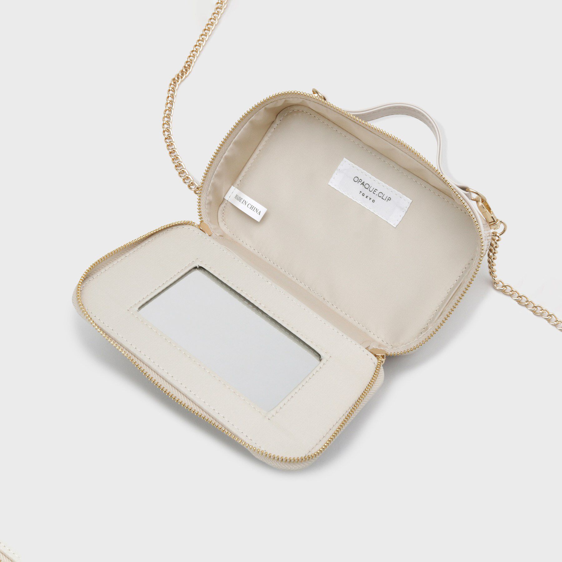 OPAQUE.CLIP「2WAYバニティポーチチェーンショルダー」|ショルダー・メッセンジャー|