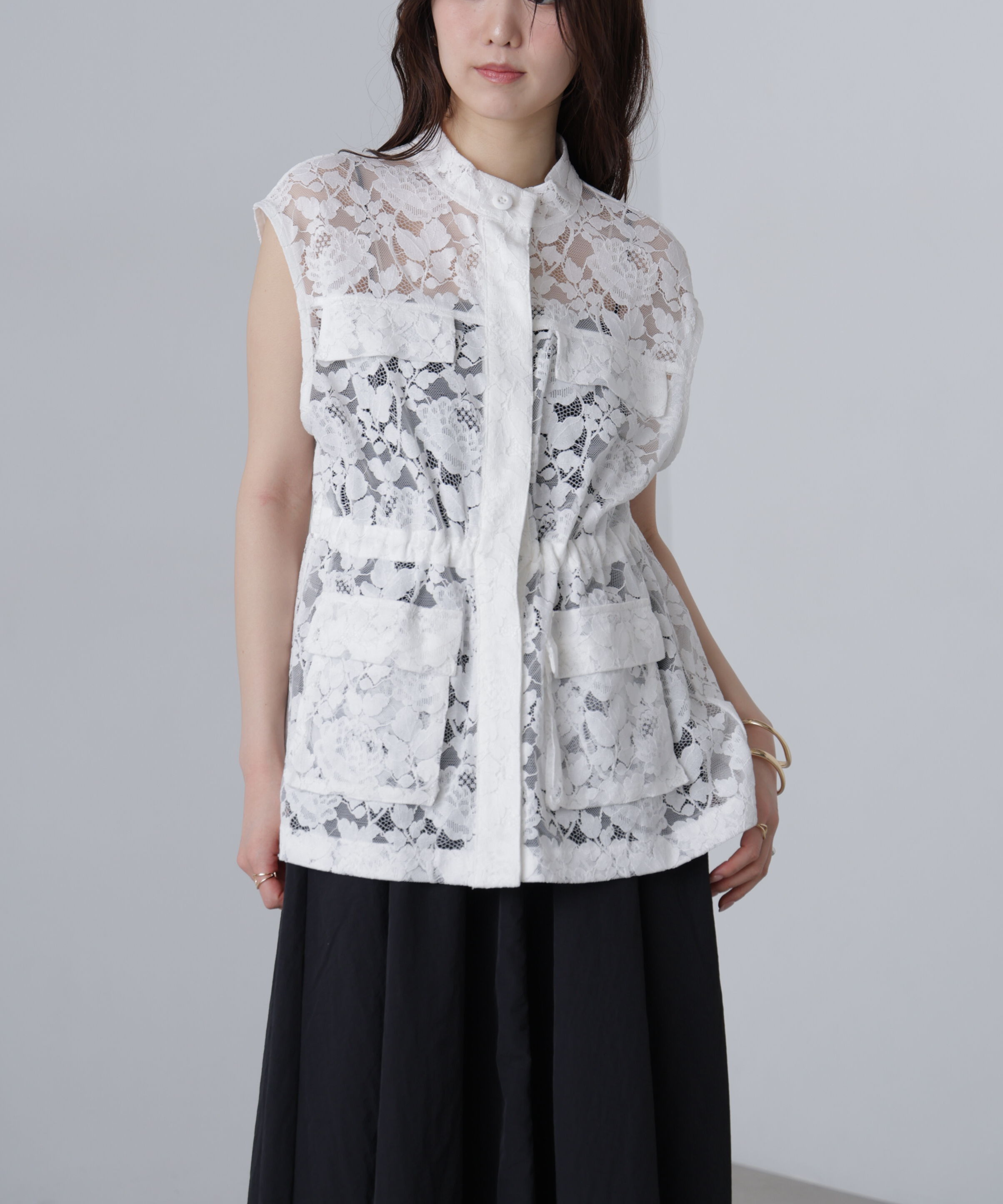  「レースジレ」|ブルゾン・スタジャン|