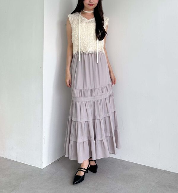 archives「ジョーゼットタックティアードスカート」|スカート|