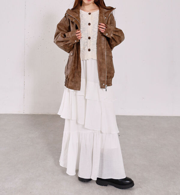 archives「２ｗａｙアソートミドルブルゾン」|テーラードジャケット|